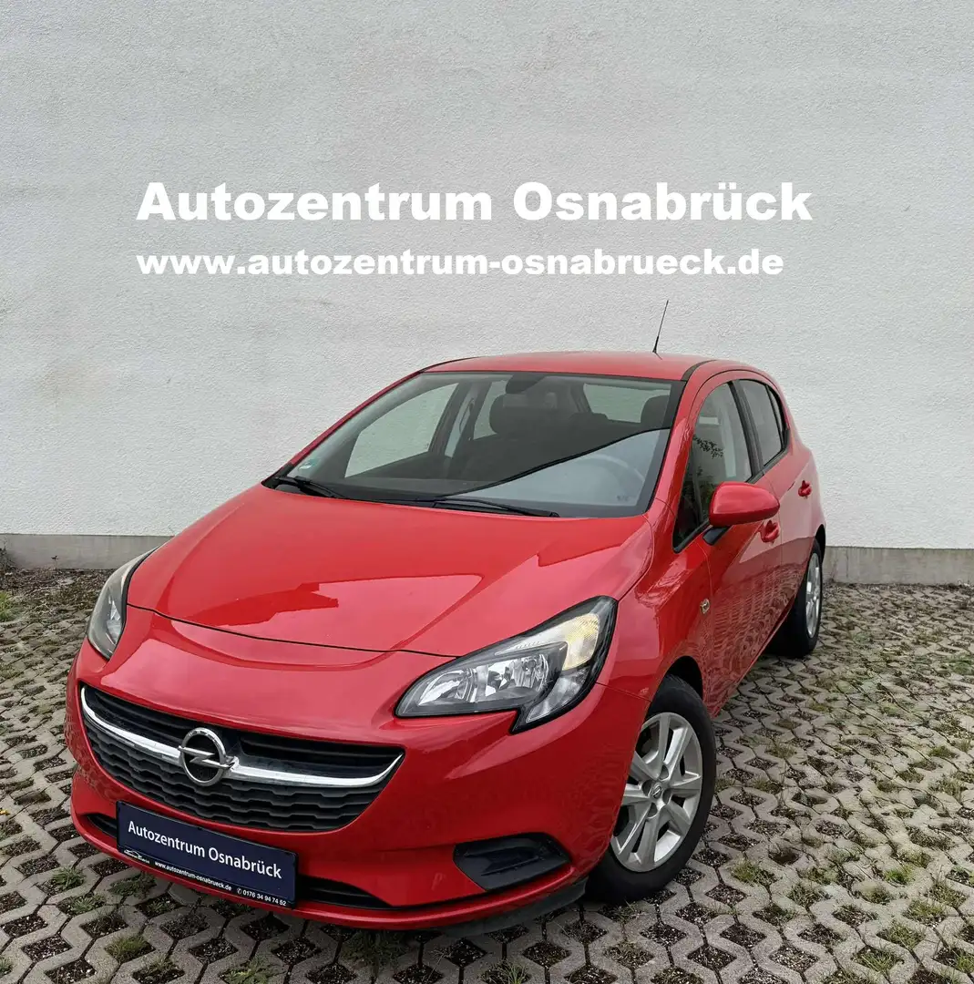 Opel Corsa Edition PDC Sitzh Lenkradh Allwtr Klima Rot - 1