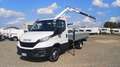 Iveco Daily 35C14 BTor 2.3 HPT PL Cassone con Gru Blanc - thumbnail 19