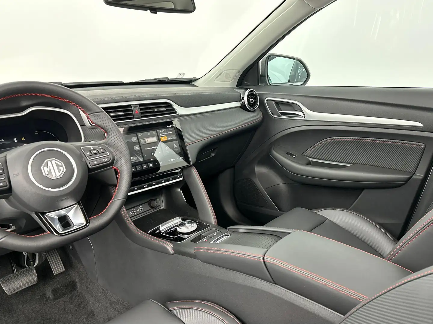 MG ZS MG EV EV Standard Range Luxury 50 kWh Panorama dak Wit - 2