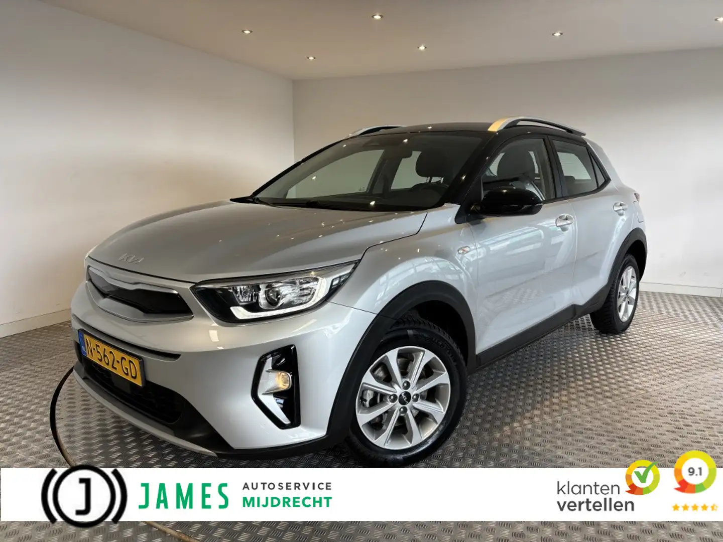Kia Stonic 1.0 T-GDi MHEV Dynamic Line, Camera, Apple / Andro Gris - 1