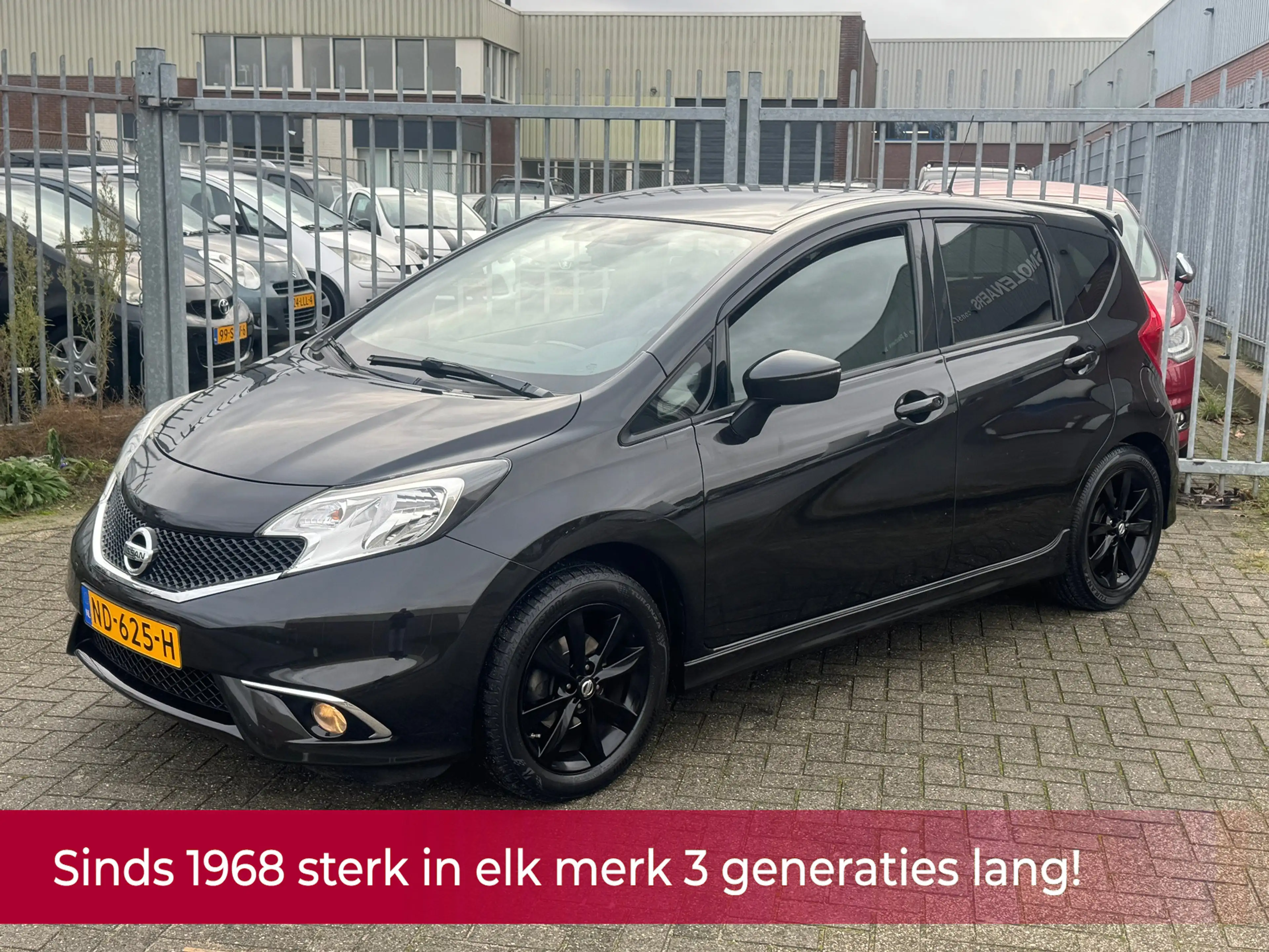 Nissan Note 1.2 Black Edition Sport! NL AUTO NAP! 1e eigenaar!