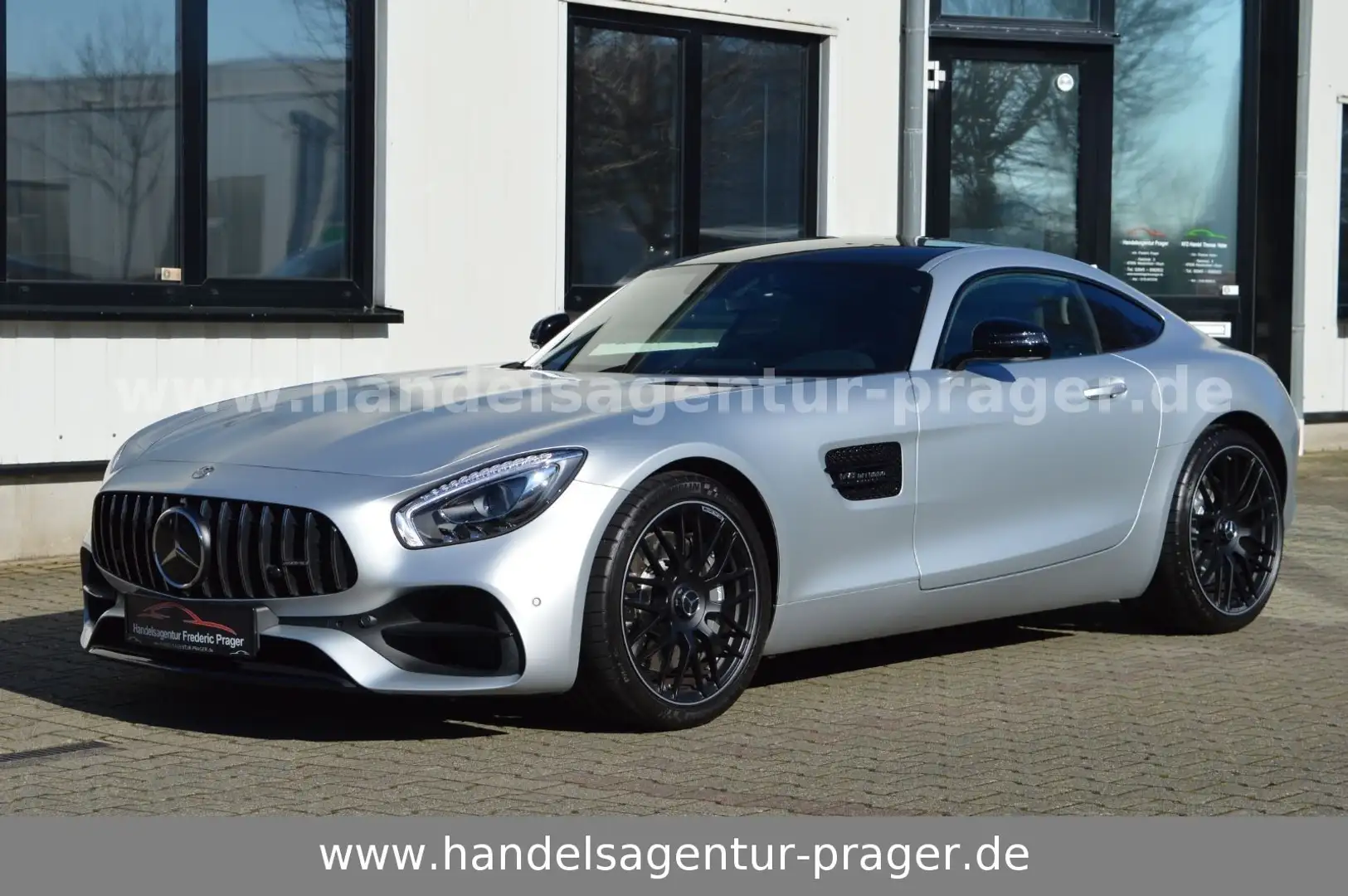 Mercedes-Benz AMG GT Coupe Pano Nappa Facelift 9075km 1HD Silber - 1