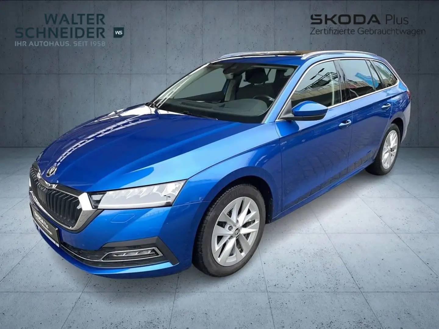 Skoda Octavia OCTAVIA COMBI 2,0 TDI Style Blau - 2