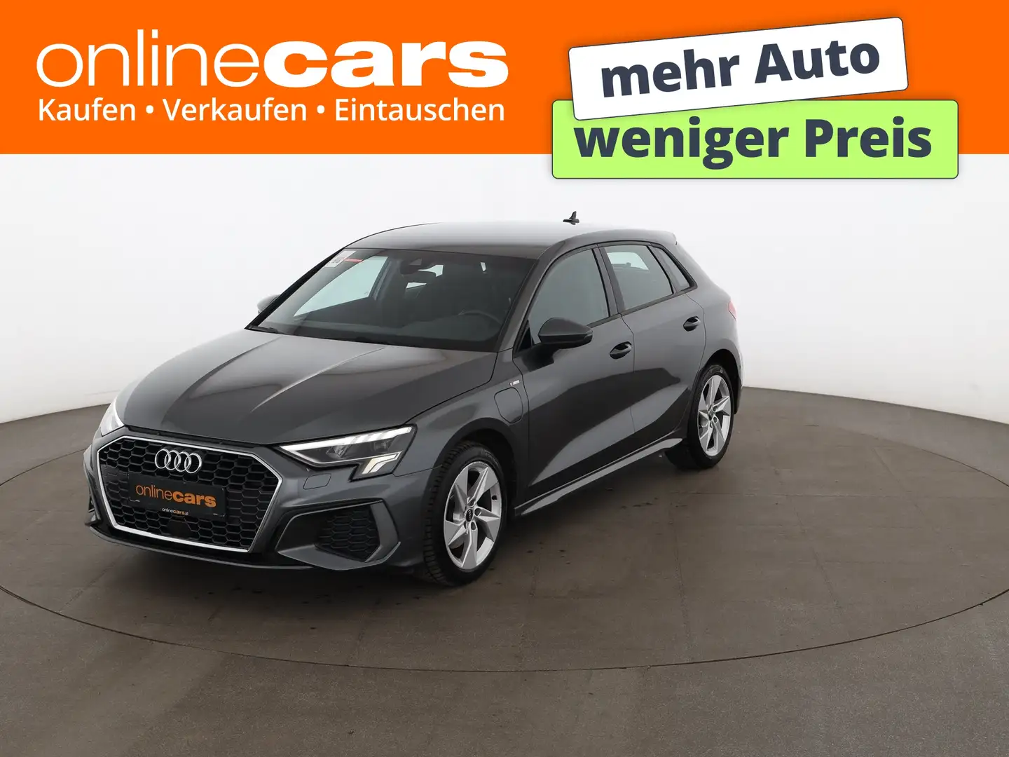 Audi A3 Sportback 40 TFSI e S-Line Aut LED RADAR LEDER Grau - 1