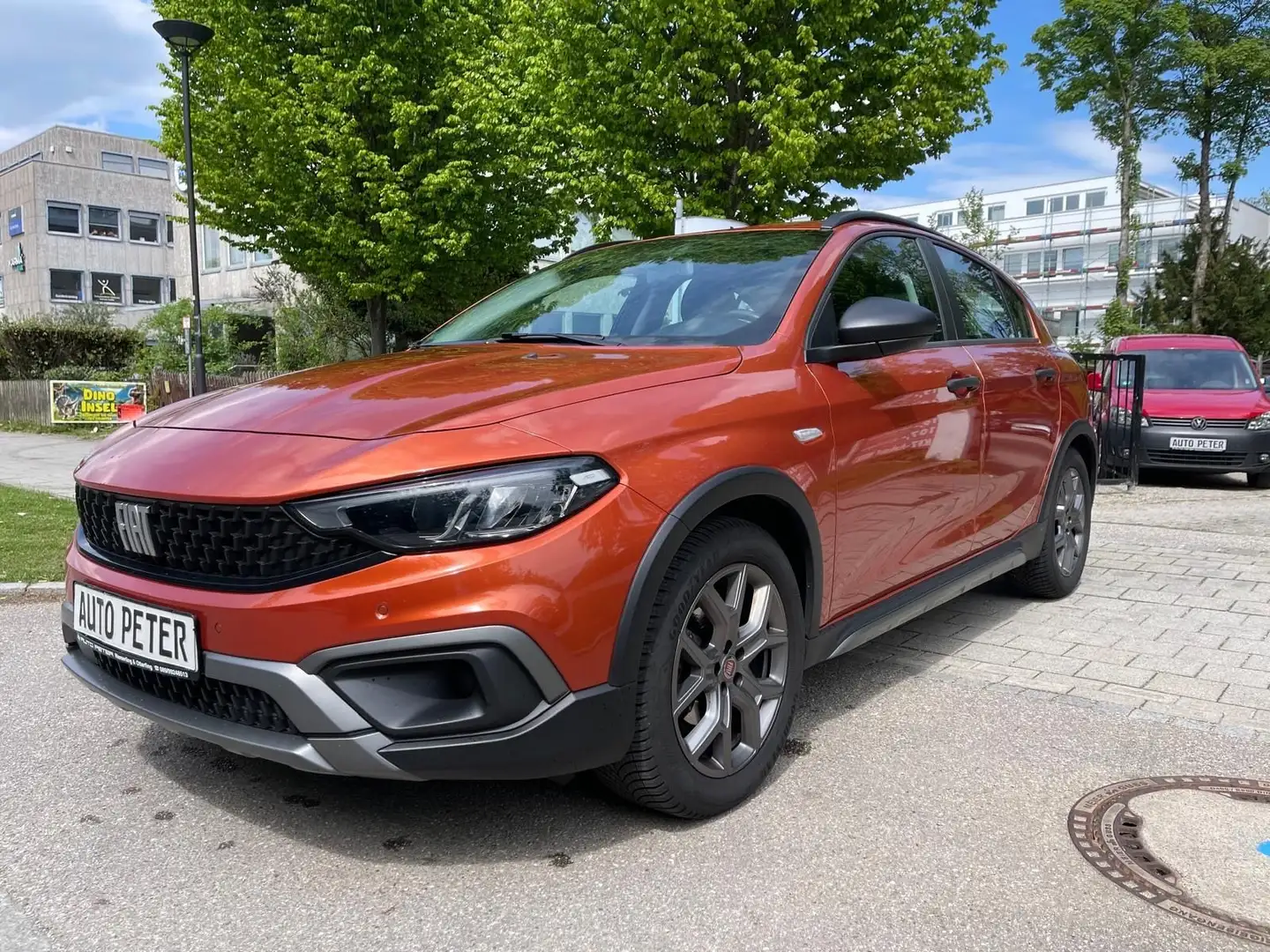 Fiat Tipo City Cross*LED*VOLLAUSSTATTUNG!* Portocaliu - 1