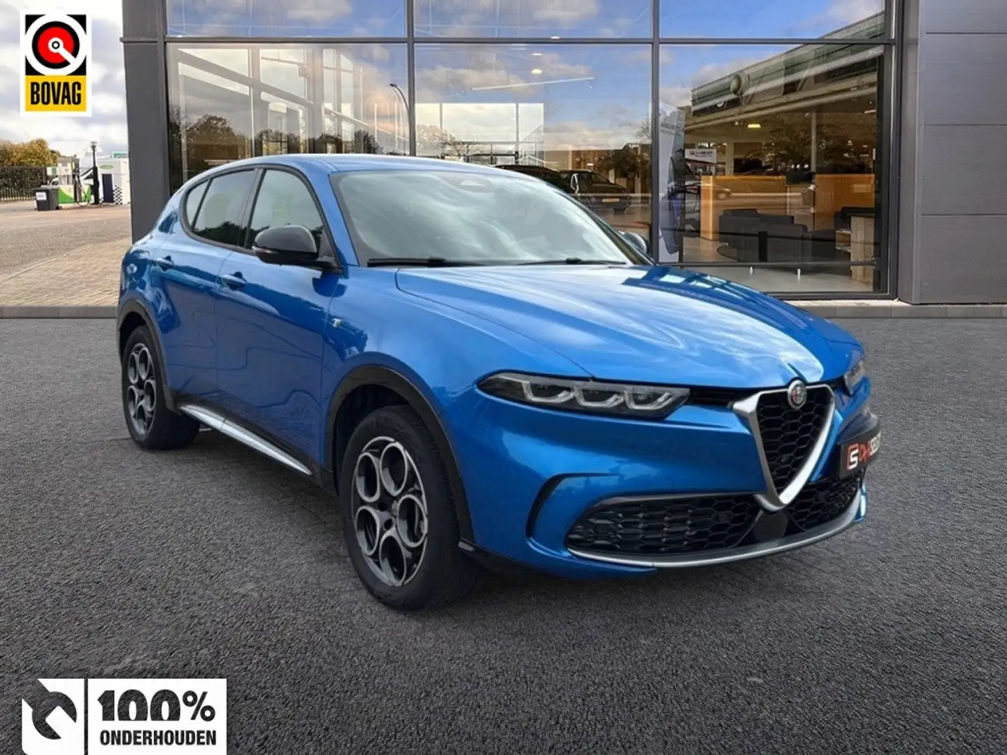 Alfa Romeo Tonale 1.3T PHEV Ti 280pk | Camera | adapt. Cruise | Navi Blauw - 1
