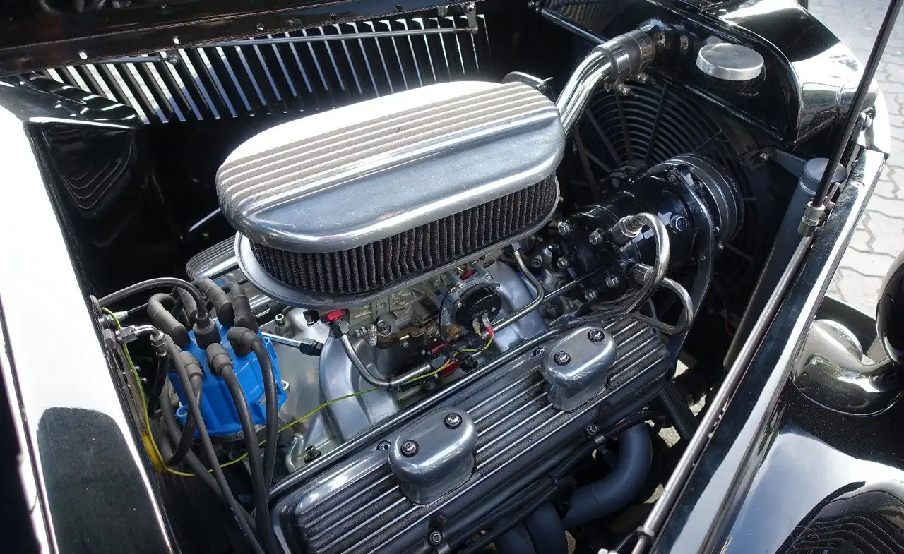 Ford Tudor 36r V8 Stroker Hot Rod all steel Frame OFF, foto 9