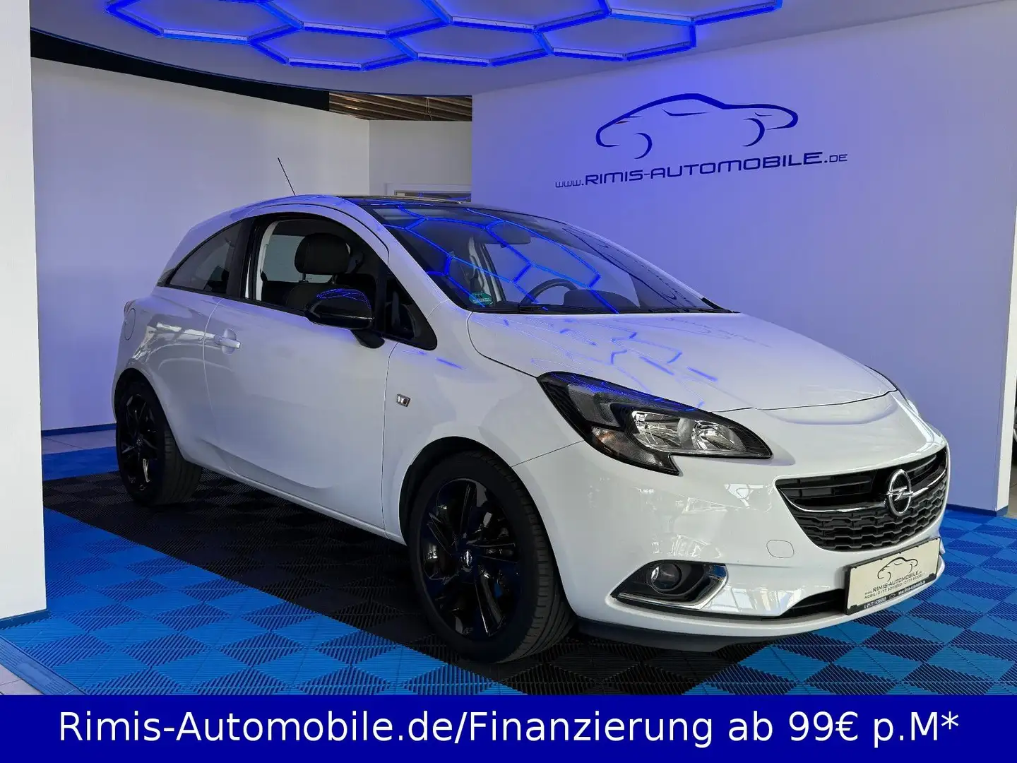 Opel Corsa E 1.4 Color Edition Automatik IntelliLink Blanc - 1