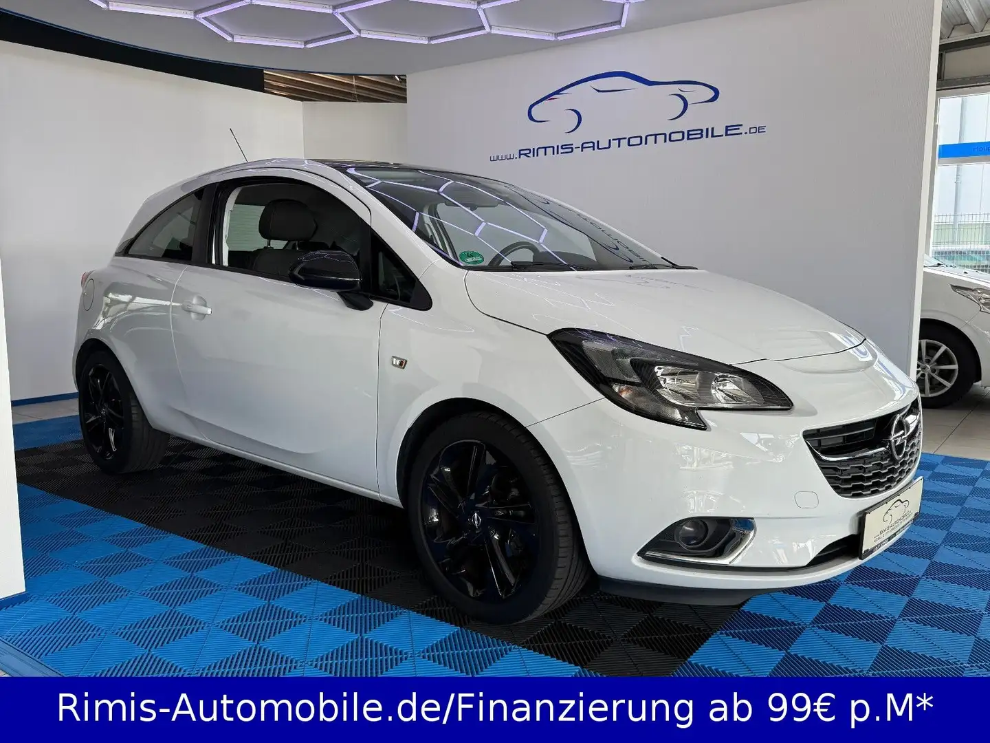 Opel Corsa E 1.4 Color Edition Automatik IntelliLink Blanc - 2