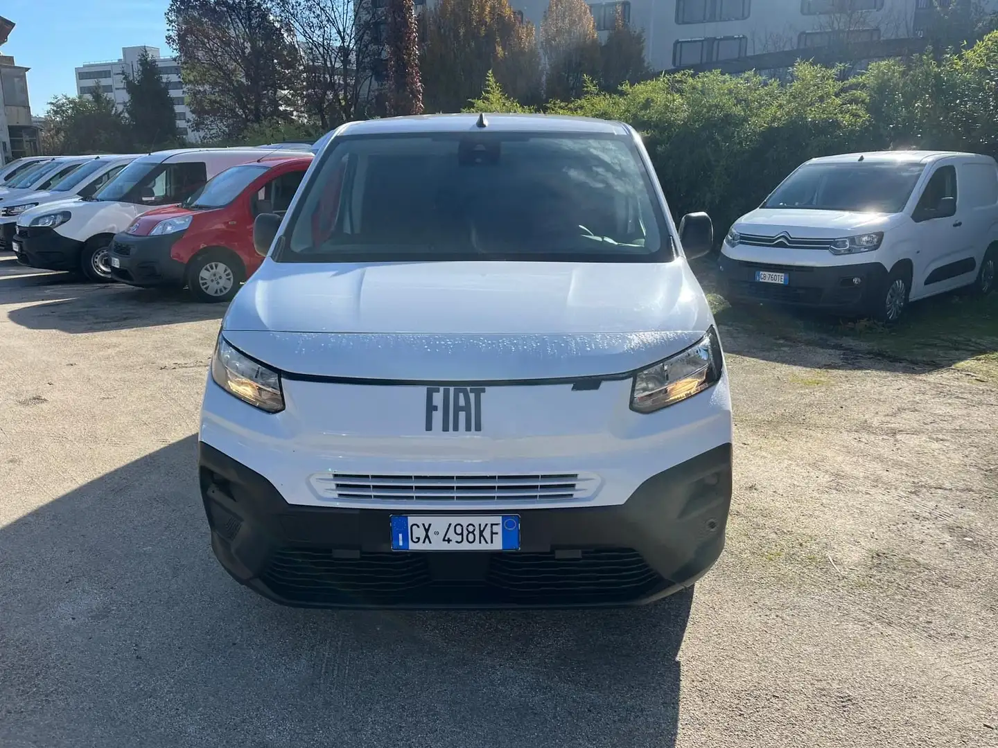 Fiat Doblo Doblò 1.5 BlueHdi 100CV PC-TN Van Blanc - 2