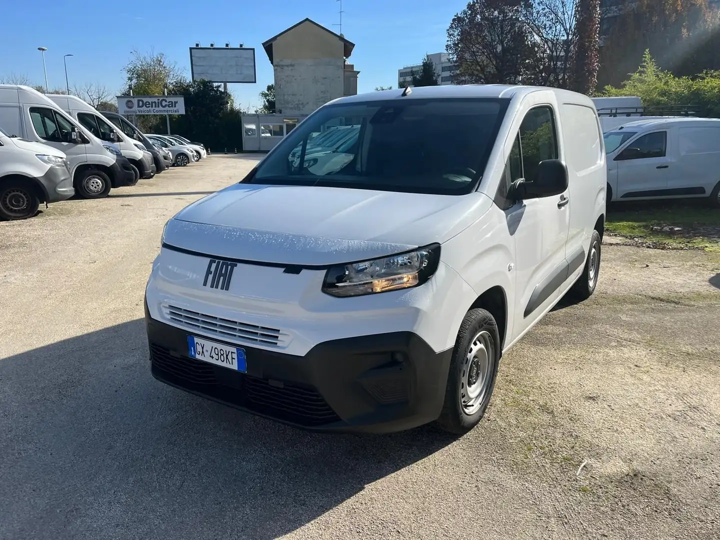 Fiat Doblo Doblò 1.5 BlueHdi 100CV PC-TN Van Blanc - 1