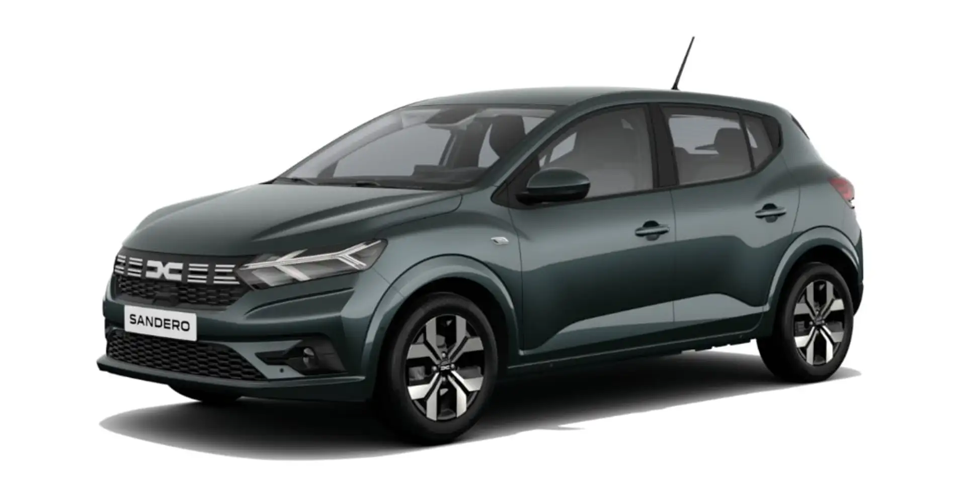 Dacia Sandero TCe 90 CVT Expression SHZ ALU PDC Groen - 1