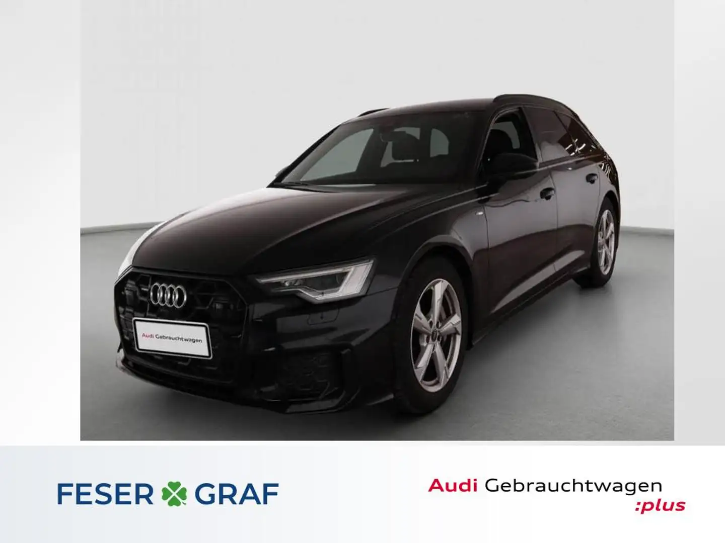 Audi A6 Avant S line 50 TDI qu. tiptro.+Matrix+ACC Schwarz - 1