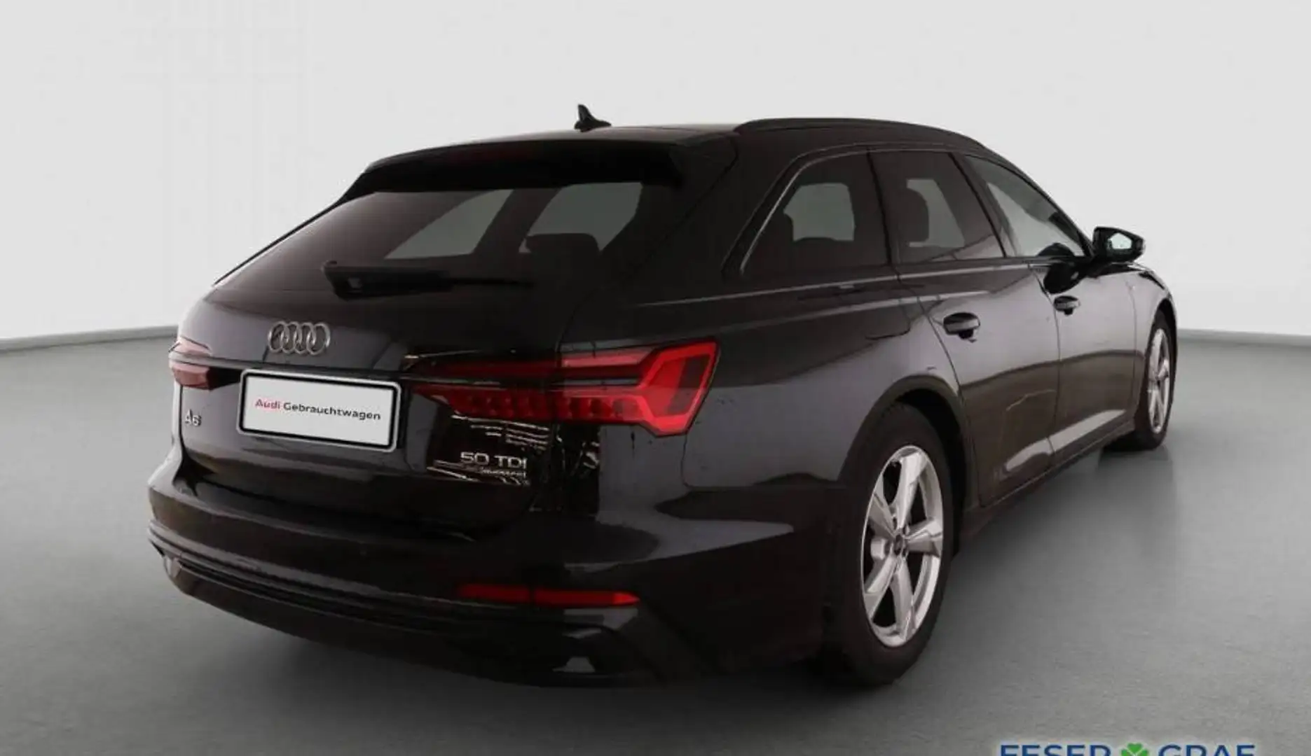 Audi A6 Avant S line 50 TDI qu. tiptro.+Matrix+ACC Schwarz - 2