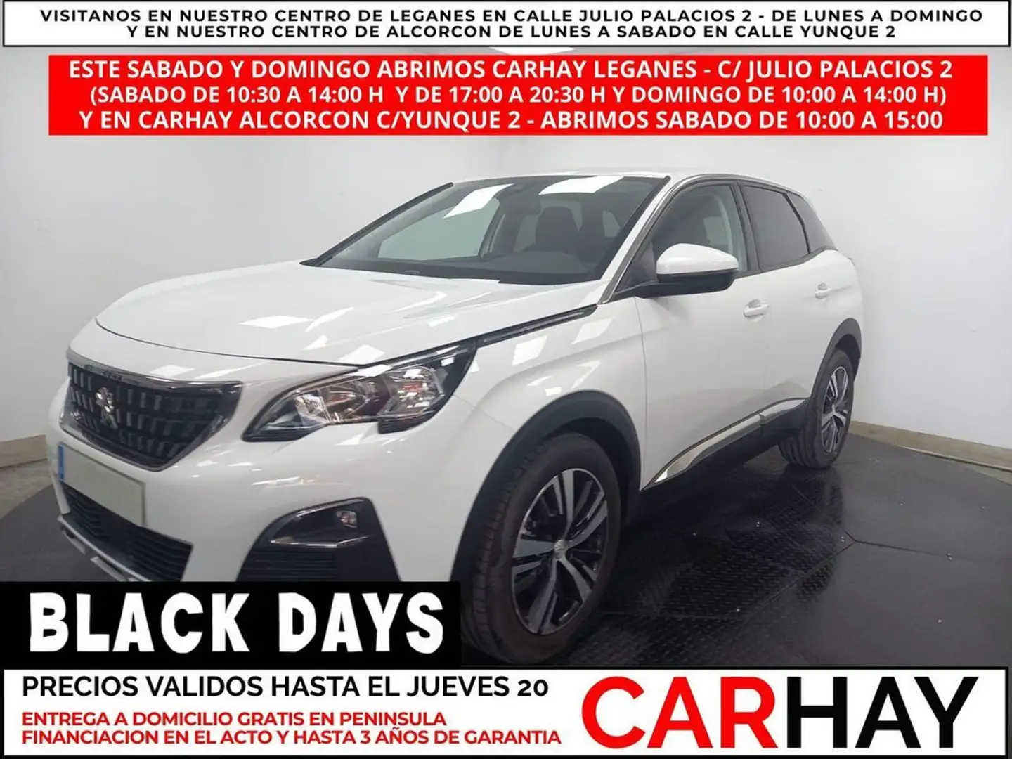 Peugeot 3008 ALLURE 1.5 HDI 130CV MT6 E6DT Blanco - 1