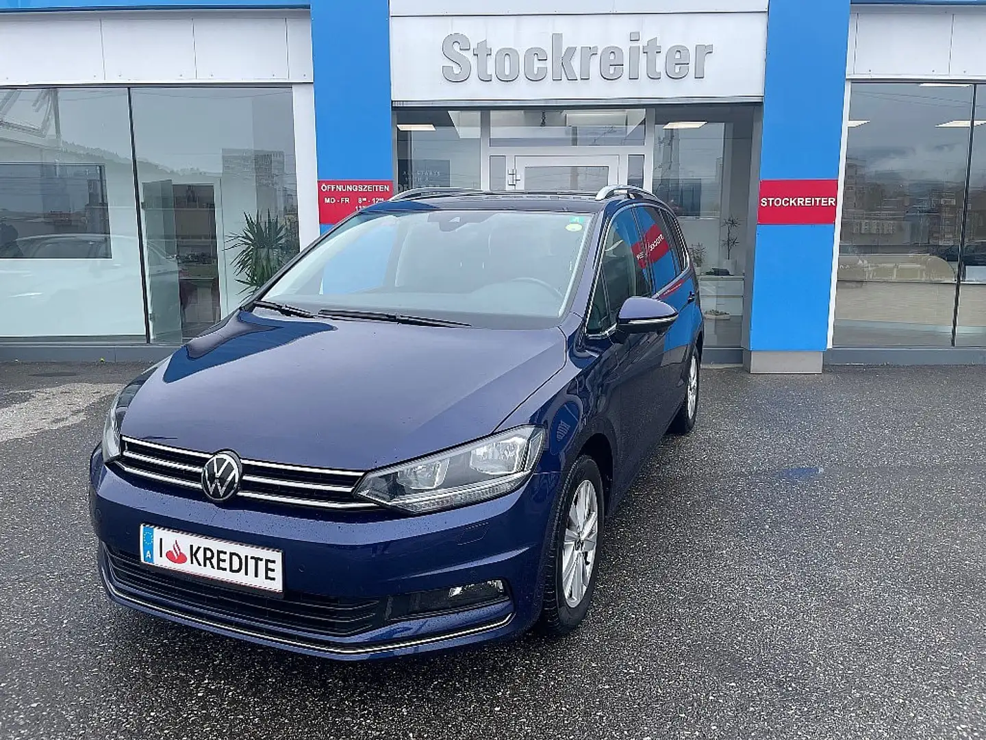 Volkswagen Touran Highline 2,0 SCR TDI DSG*KAMERA*NAVI*ACC*APP Blau - 1