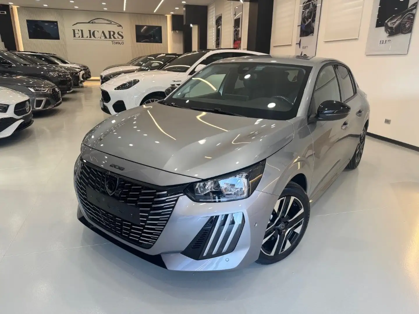 Peugeot 208 PureTech 100 Stop&Start 5 pt Allure telecamera 360 Grigio - 1