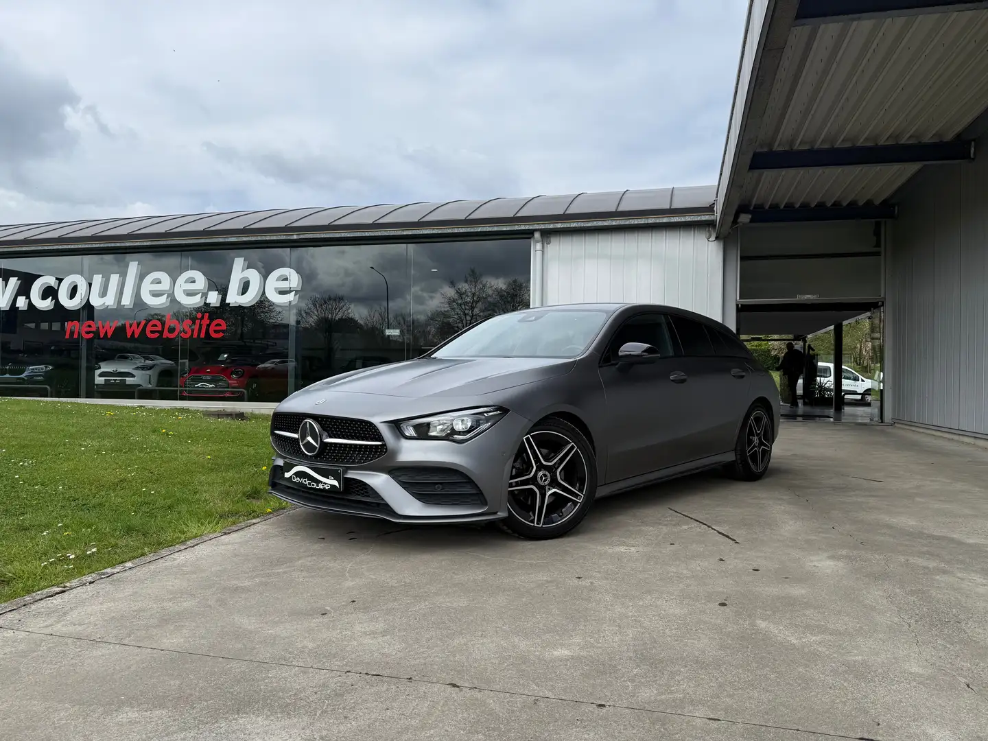Mercedes-Benz CLA 180 Boite Auto, PACK AMG, 49 057km, Cam/PDC Gris - 1