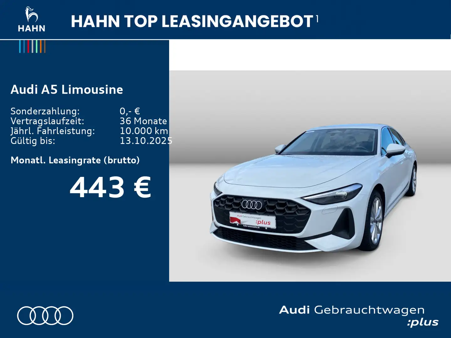 Audi A5 2.0 TFSI S-tronic quattro LED Navi Weiß - 2