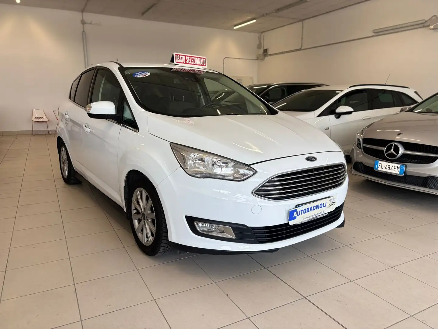 Ford C-Max TITANIUM 1.5 TDCi 120 CV 6mt Bianco - 2
