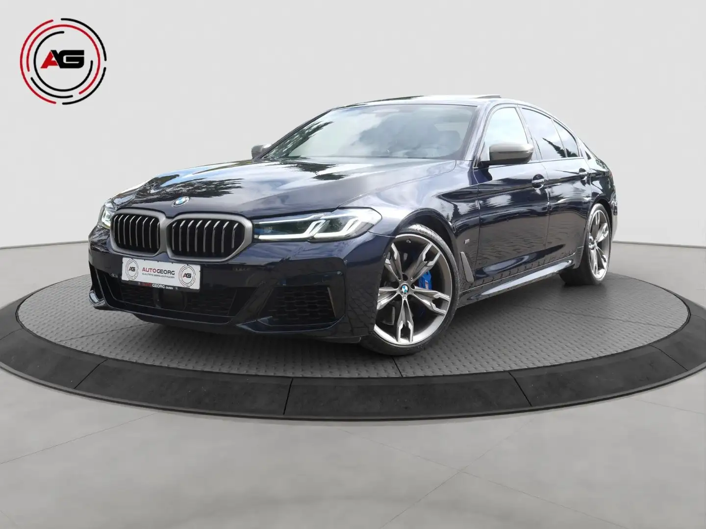 BMW 550 i xDrive LC.PRO LASER ACC GLASDACH H&K HUD Nero - 1