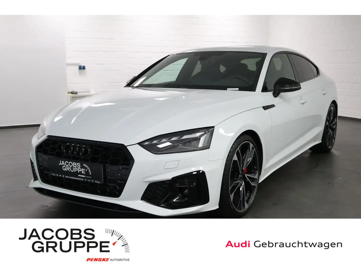 Audi A5 Sportback 40 TDI quattro S line S tronic,N Weiß - 1