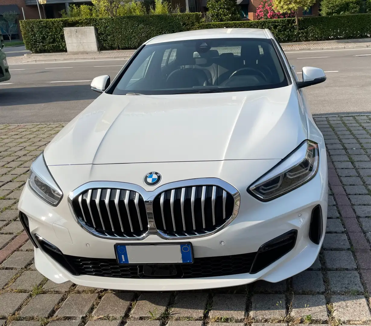 BMW 118 118d Msport 5p auto Bianco - 1