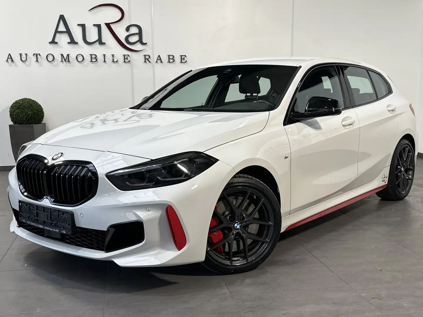 BMW 128 5-Türer Sport-Aut. NAV+LED+ACC+MEMORY+18ZO Blanco - 2