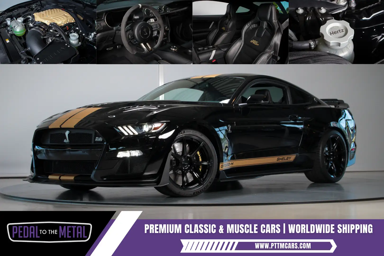 Shelby Mustang GT-H GT500-H Hertz | 1 of 5 | 2890 km | Executive Purch Schwarz - 1