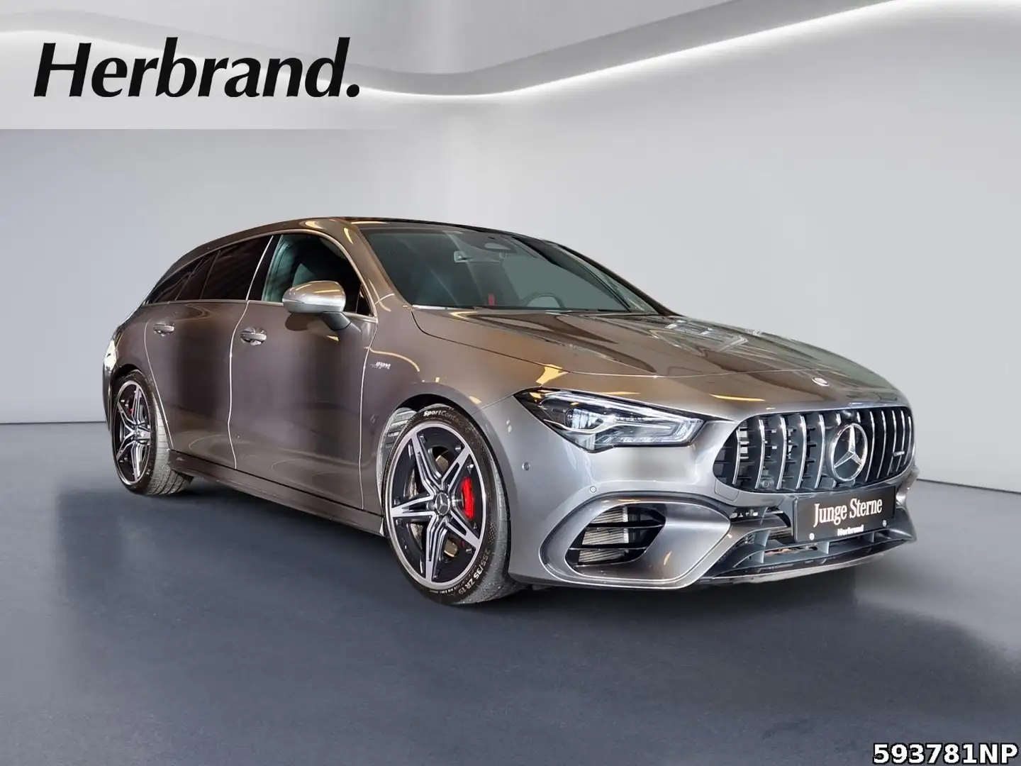 Mercedes-Benz CLA 45 AMG S 4matic PANO Burmester EASYPACK Gris - 2