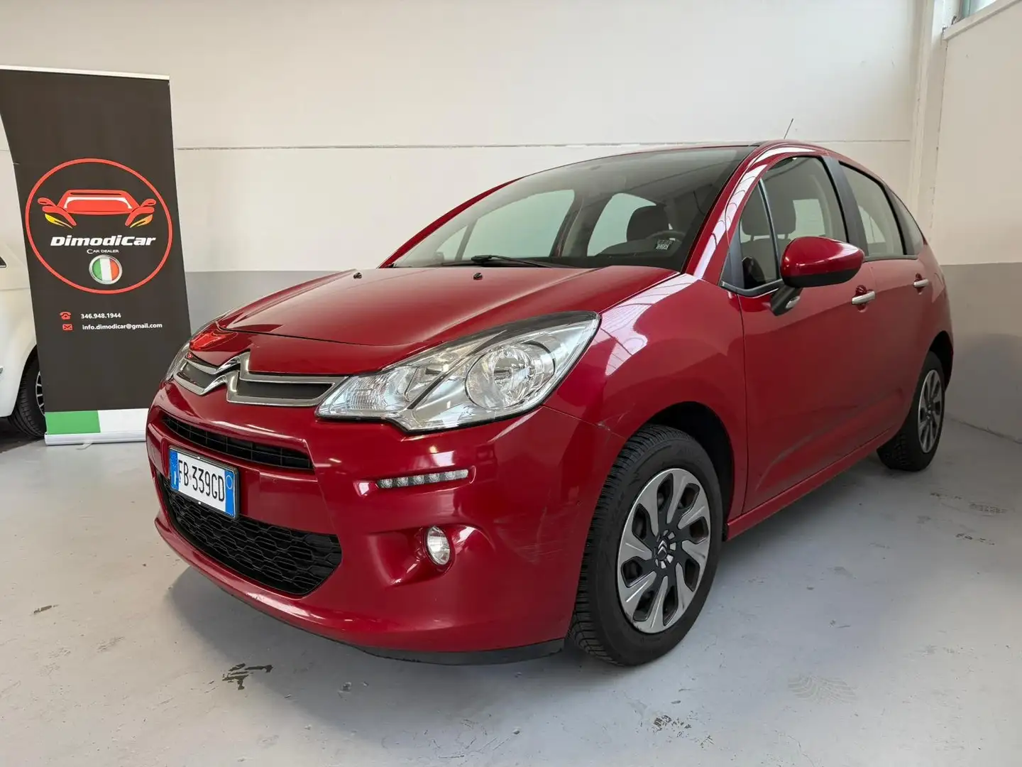 Citroen C3 EURO 6 OK NEOPATENTATI Rot - 1