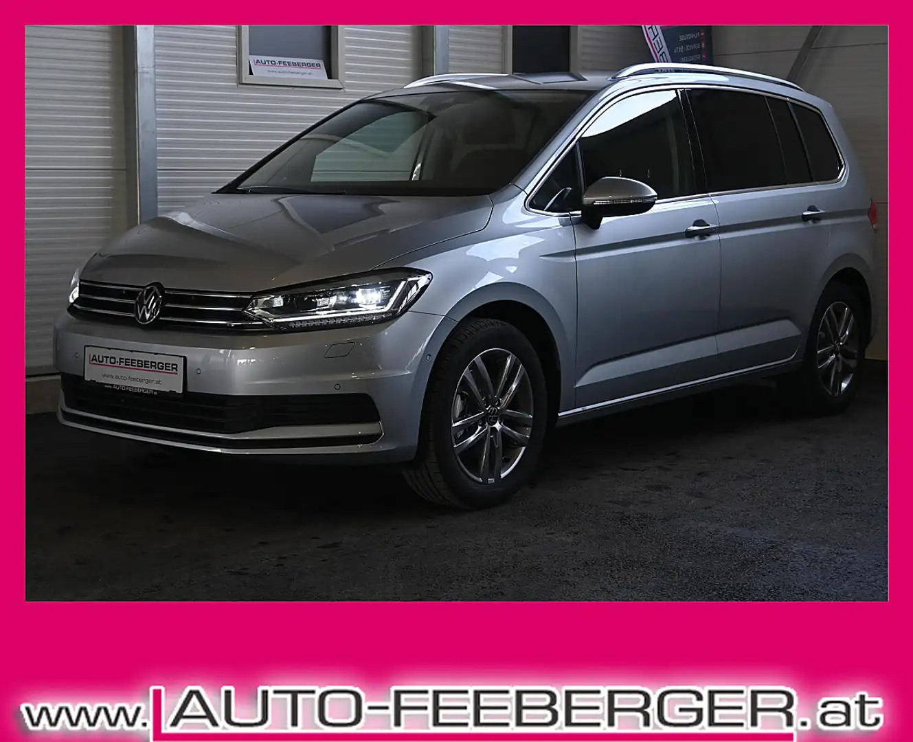Volkswagen Touran 1,5 TSI ACT Friends DSG LED,,Navi,ACC, 7-sitzer Silber - 1