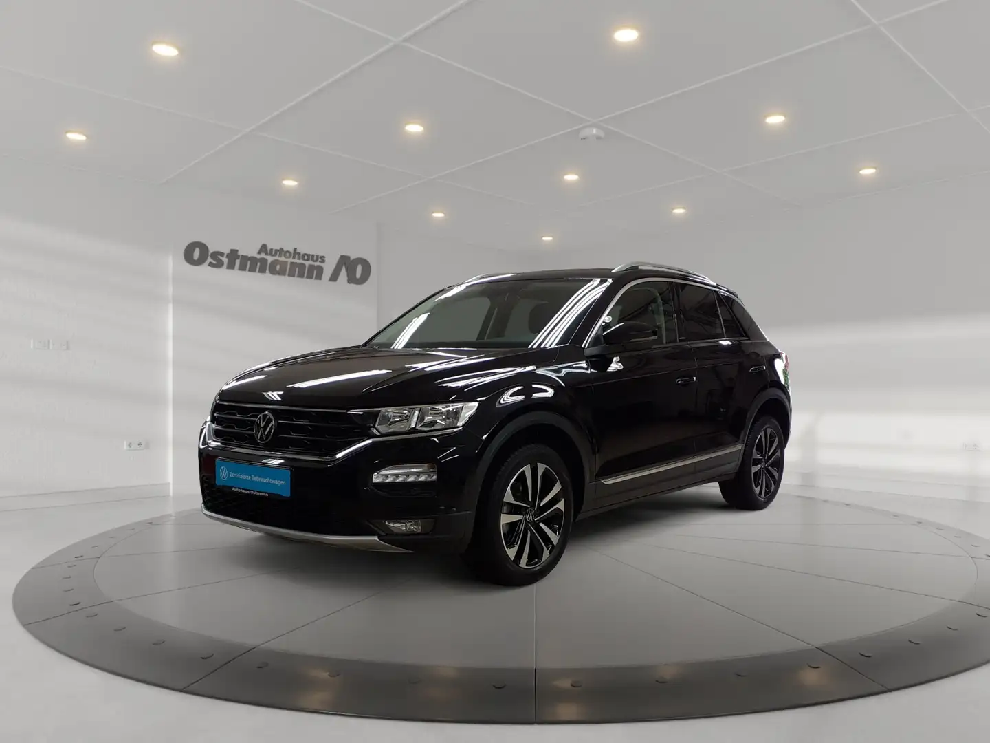 Volkswagen T-Roc 1.0 TSI United ACC SpurH LM 2xKlima Navi Nero - 1