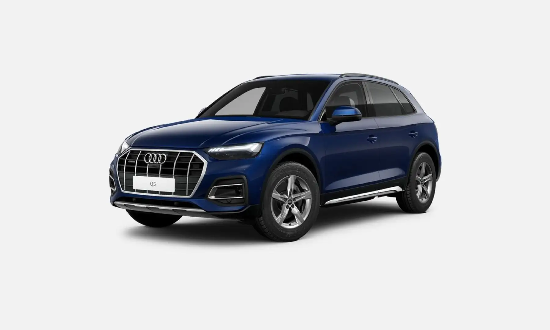 Audi Q5 40 TDI QUATTRO ADVANCED+AHK+UMGEBUNGSKAMERAS+ Bleu - 2
