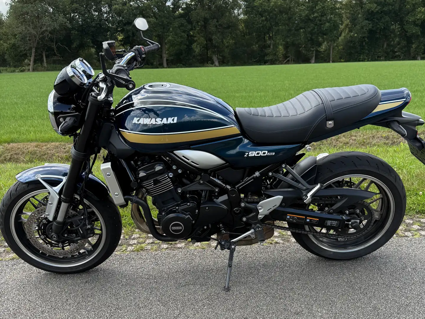 Kawasaki Z900RS Blauw - 2