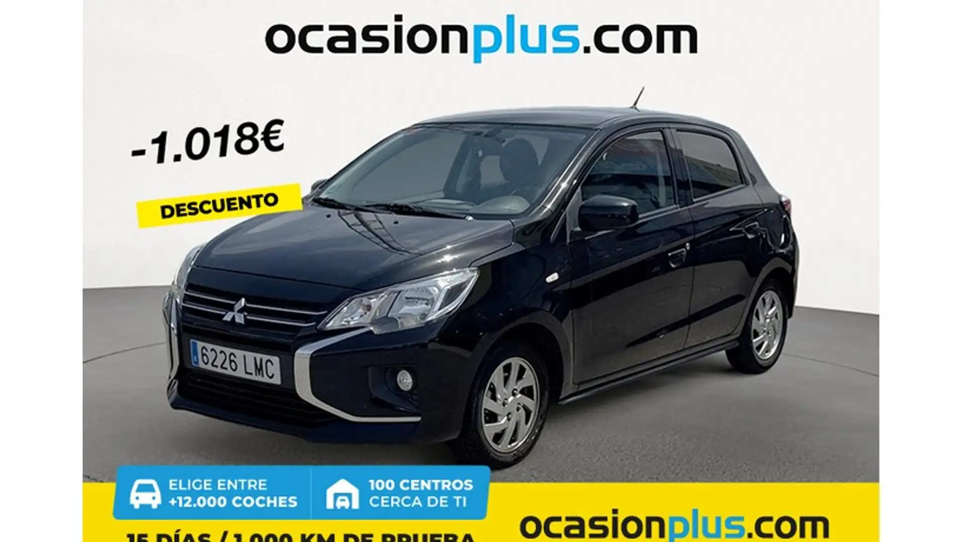 Mitsubishi Space Star 120 MPI Motion Negro - 1