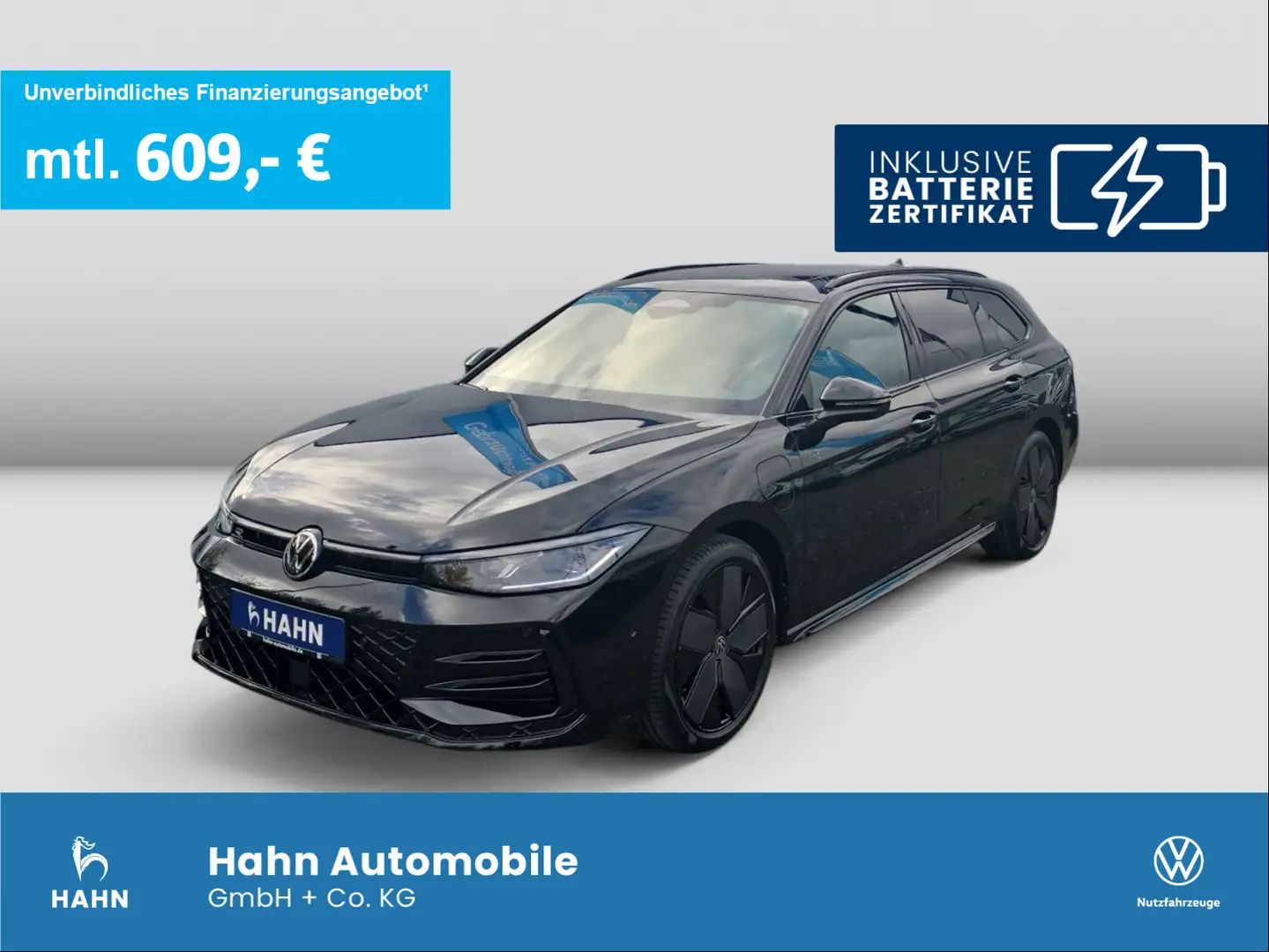 Volkswagen Passat Variant R-Line 1,5 l eHybrid OPF 177 PS / Schwarz - 1