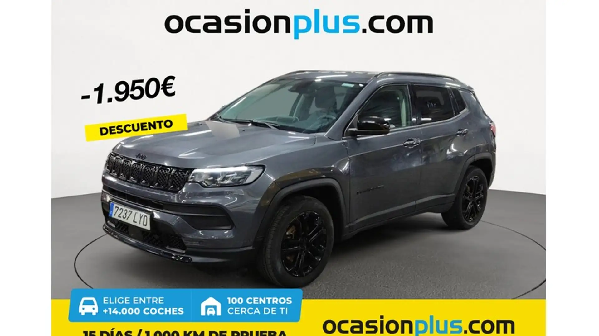 Jeep Compass 1.3 Gse T4 Limited 4x2 130 Gris - 1