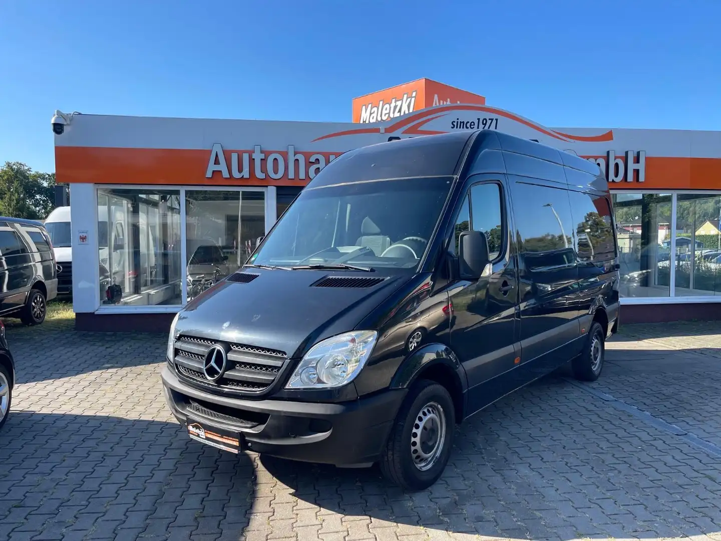 Mercedes-Benz Sprinter 213 CDI L2H2*Kasten*Klima*PDC* Noir - 1