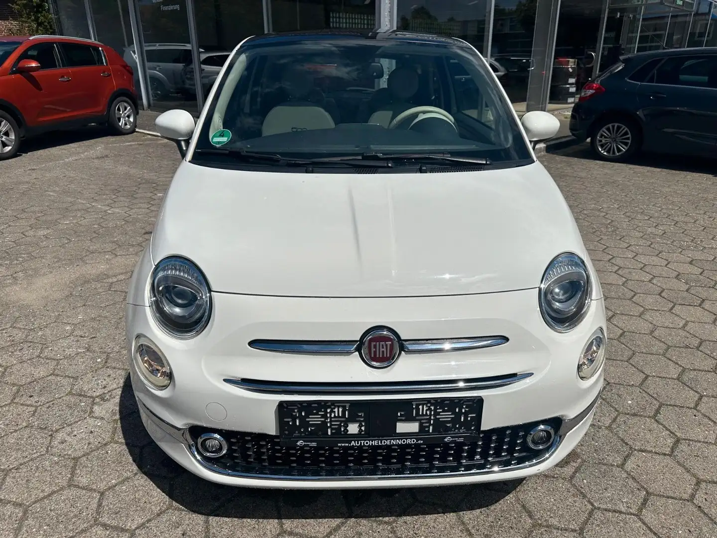 Fiat 500 UConnect PDC Klimaaut. Blanco - 2