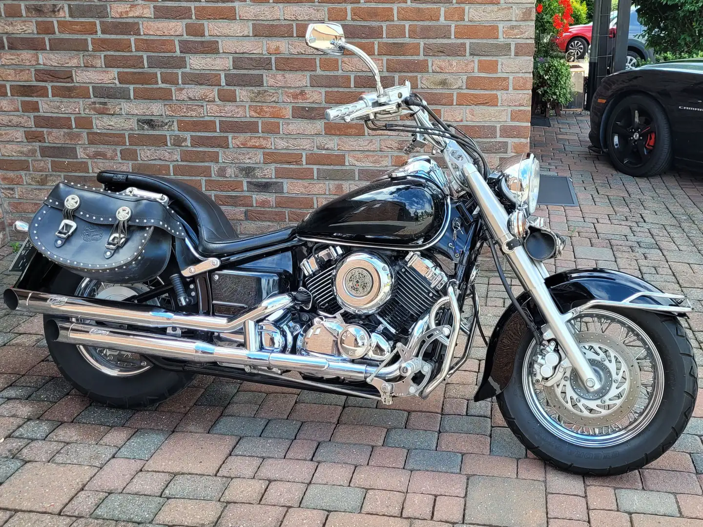 Yamaha XVS 650 Classic Negro - 1