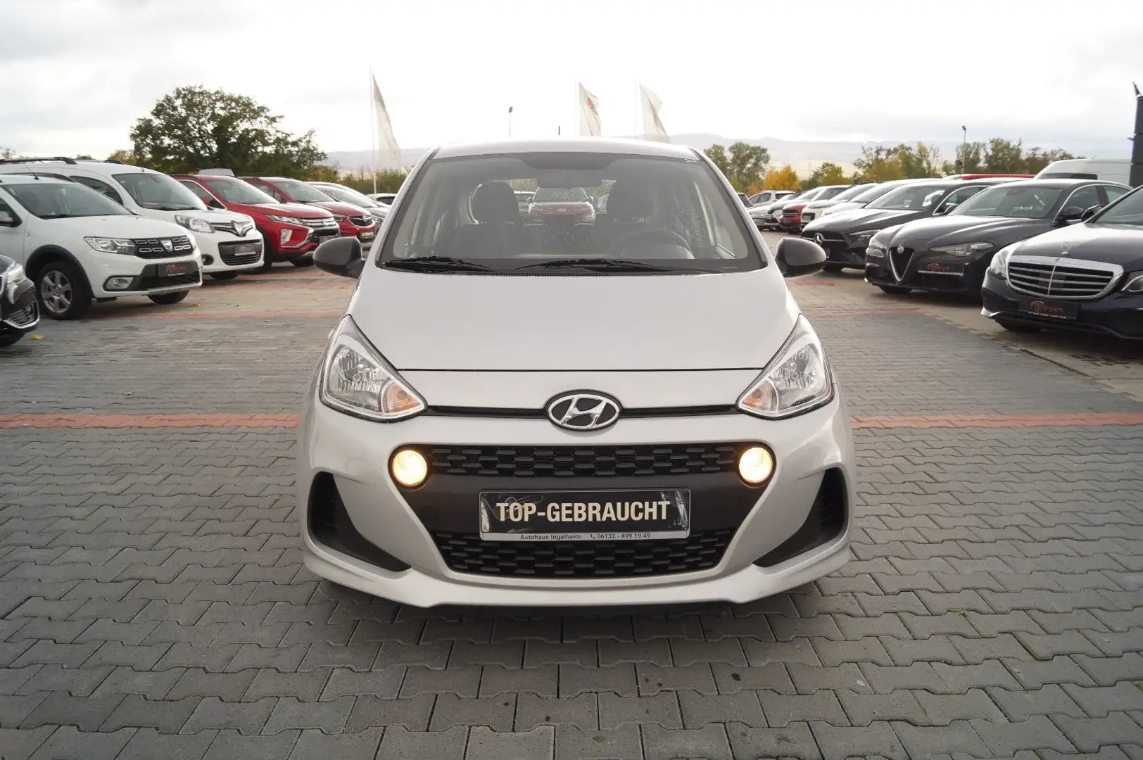 Hyundai i10 blue Classic Klima St/Stop Euro 6 Silber - 2