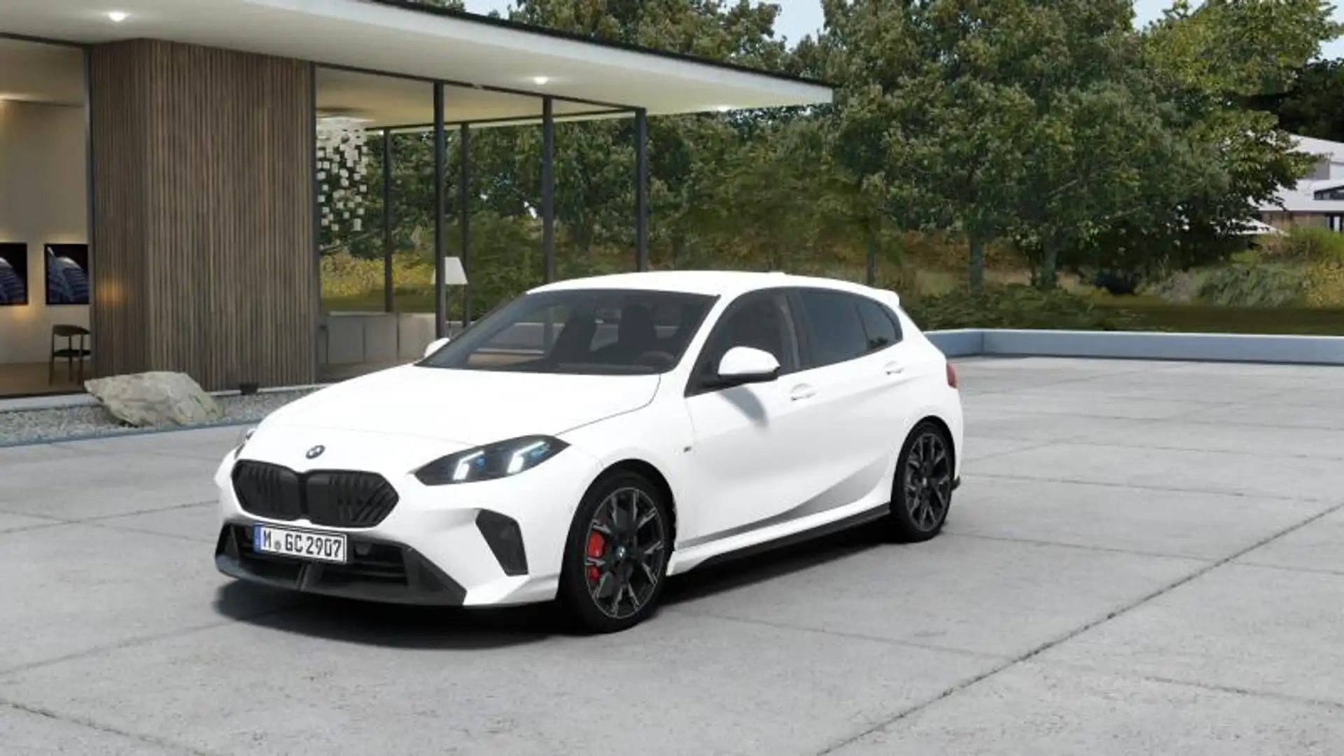 BMW 118 d MSport Pro auto Bianco - 1