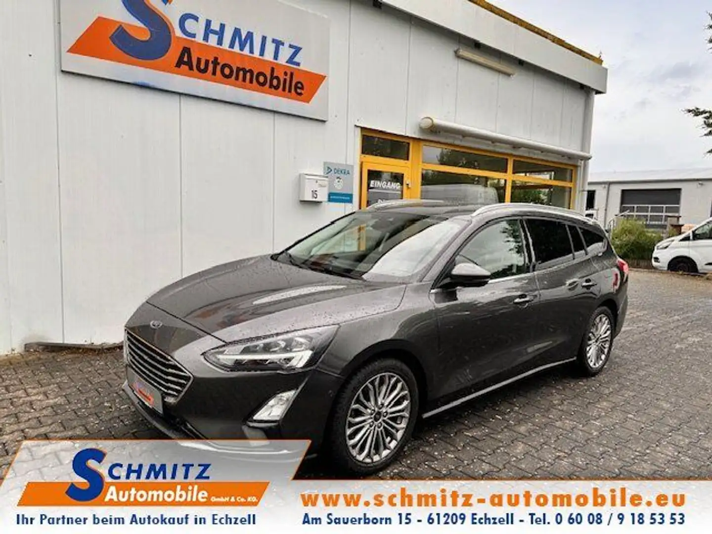 Ford Focus 1.5 Titanium X Auto. AHK/LED/Virtual/ACC Gris - 1