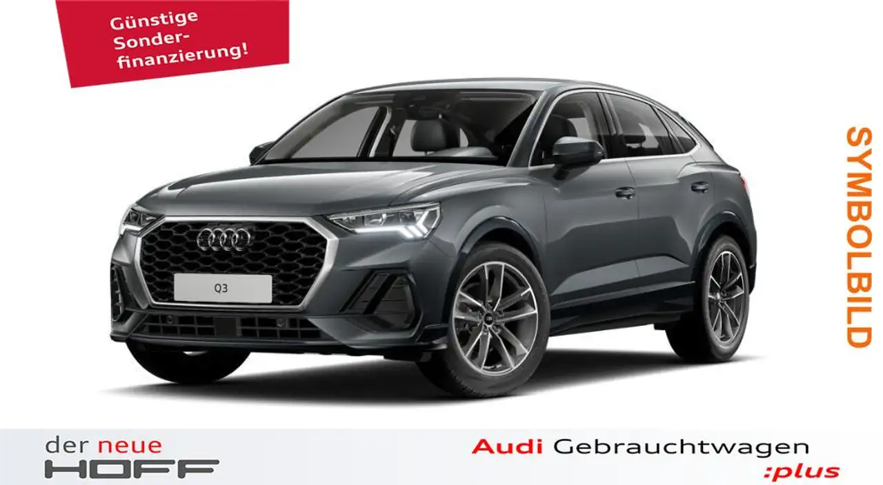 Audi Q3 Sportback Kamera LED Sportsitze Navi Sh 19 Zoll