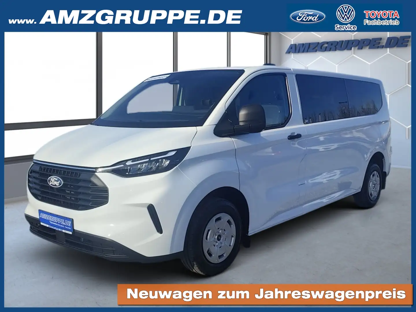 Ford Transit Custom Kombi Trend FT320 L2 5J.*Gar. Sitz- Blanco - 1