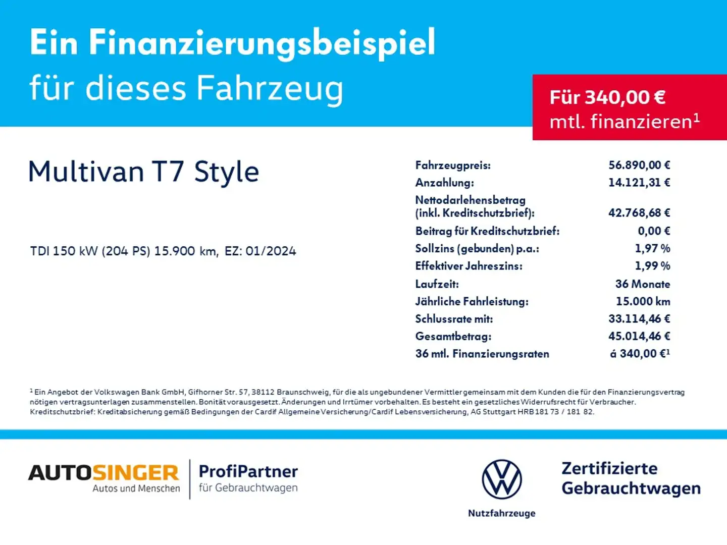 Volkswagen T7 Multivan Style TSI DSG LANG LÜ 6S *STDHZ*AHK* Schwarz - 2