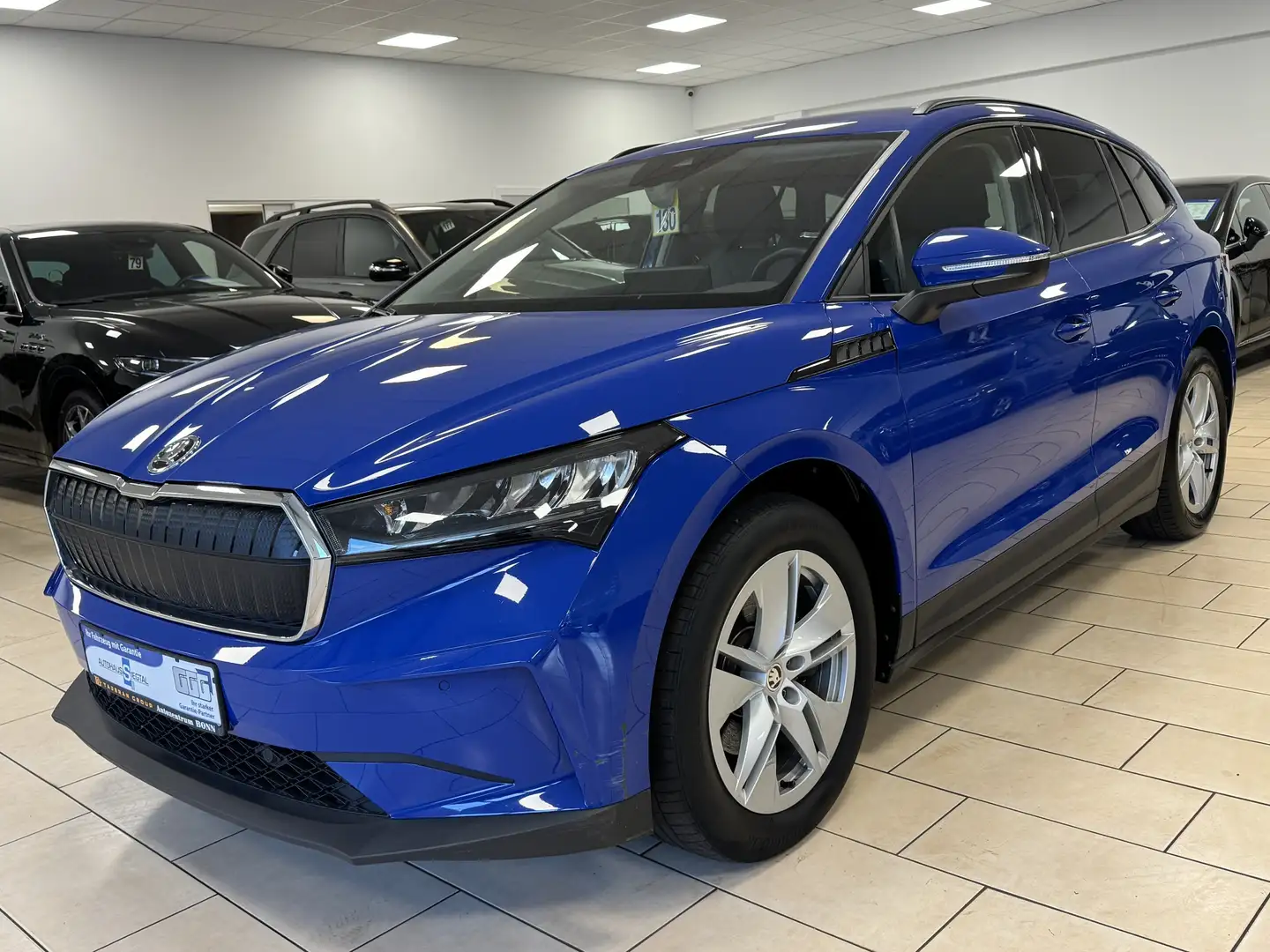 Skoda Enyaq 60 Loft*LED*AHK*CarPlay*Navi*R-Cam*SHZ*ACC* Blau - 1