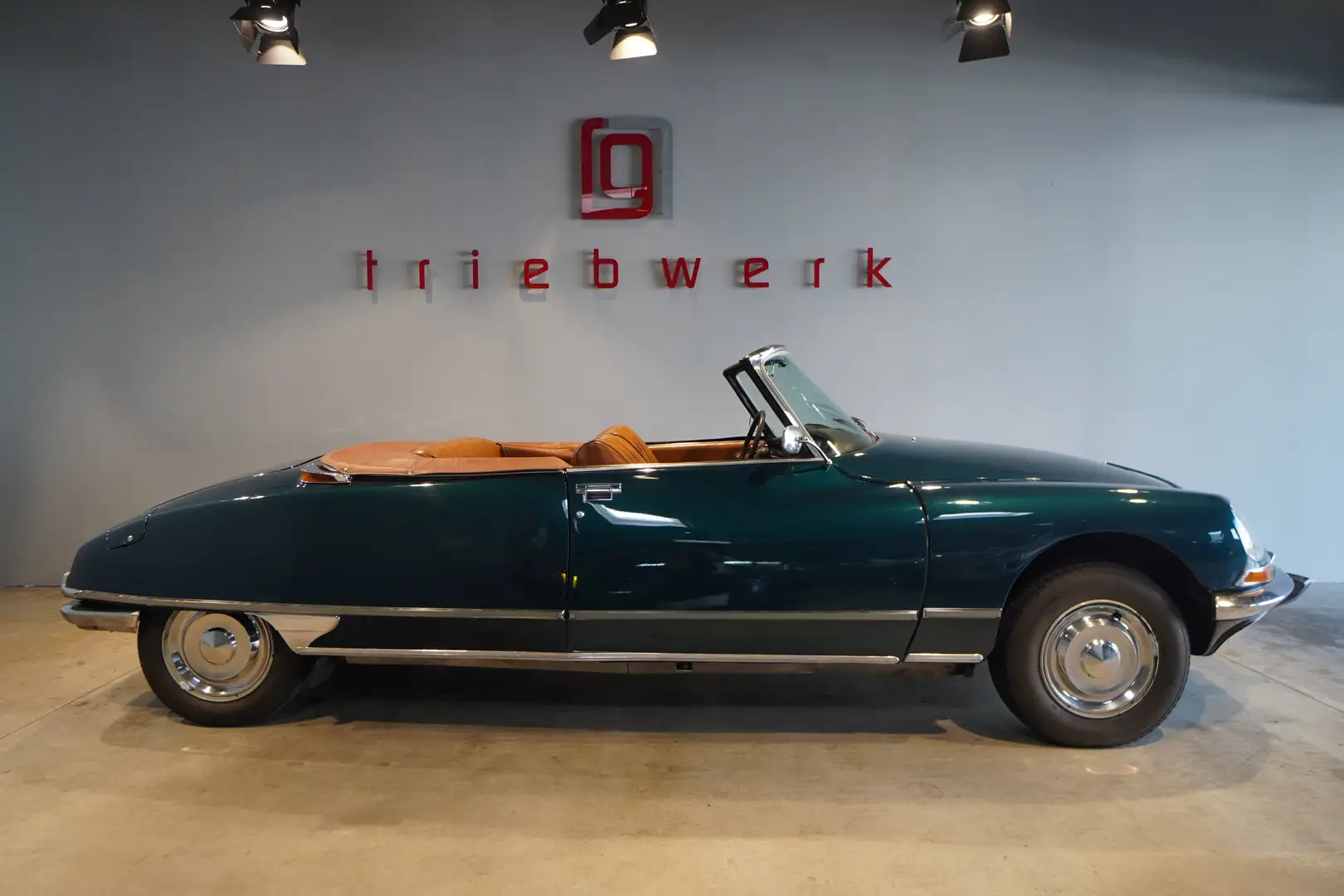 Citroen DS **La Deesse** Cabriolet**Grün/Cognac** Verde - 1