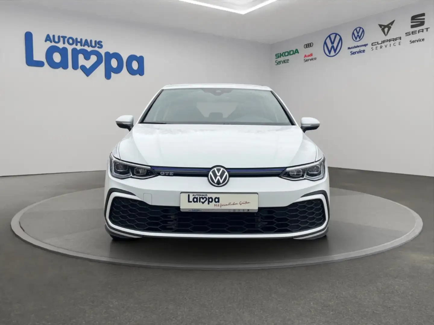 Volkswagen Golf VIII 1.4 GTE eHybrid DSG NAV,LRH,SHZ,PDC,LED Blanc - 2